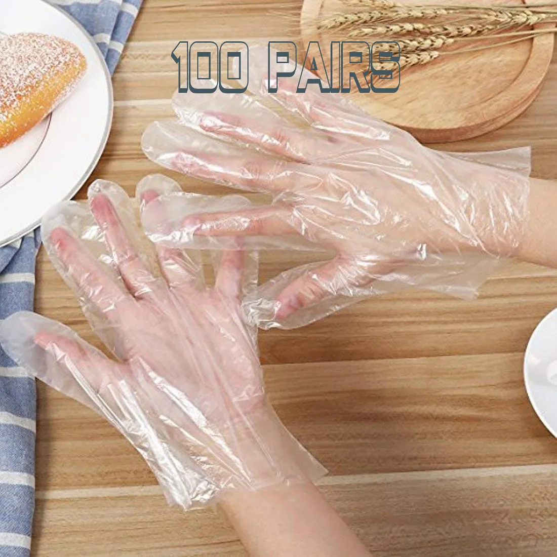 Smartcare Polythene Gloves 100 Pcs