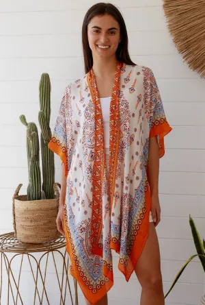 Solei Kimono - Orange