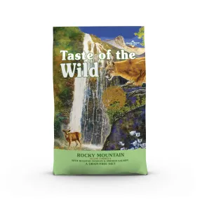 Taste of the Wild Cat Rocky Mountain Venison and Salmon Dry Food 6.6kg