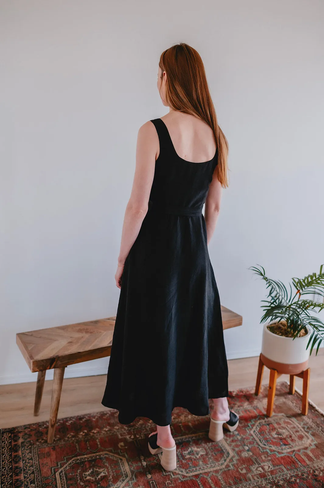 The Alisa Dress by FRNCH - Black