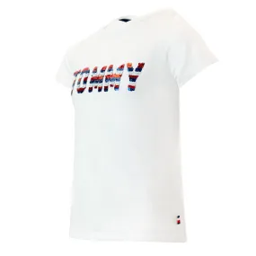 Tommy Hilfiger Girls' Bubblegun Sequin T-Shirt