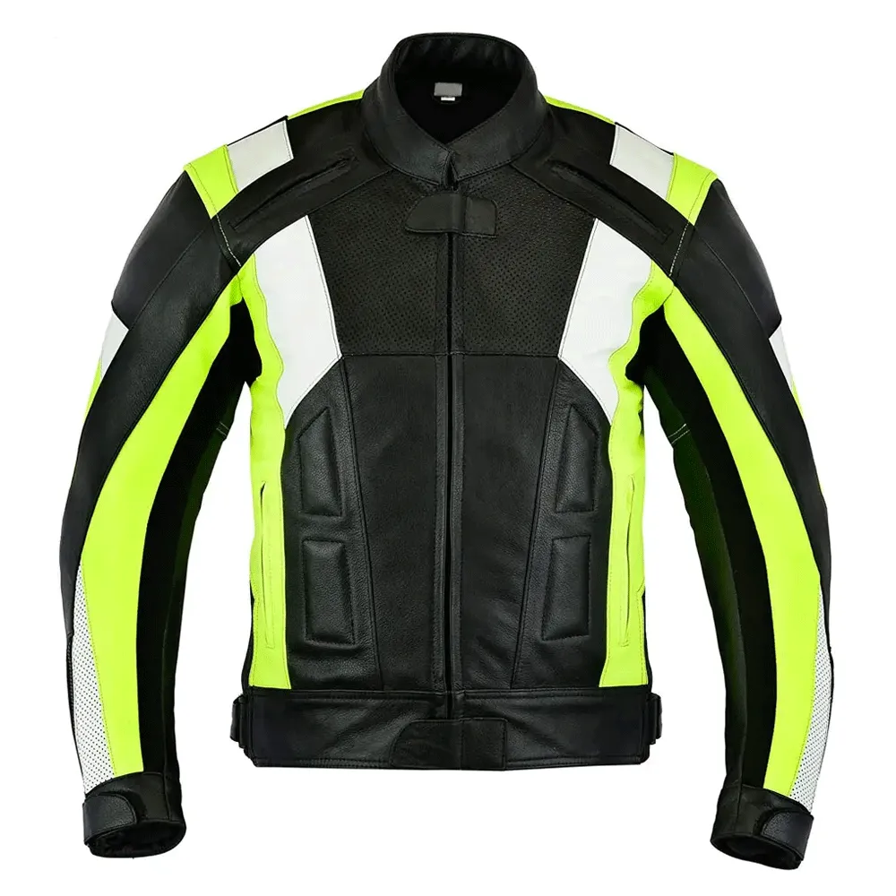 Turbo Leather Motorcycle Jacket