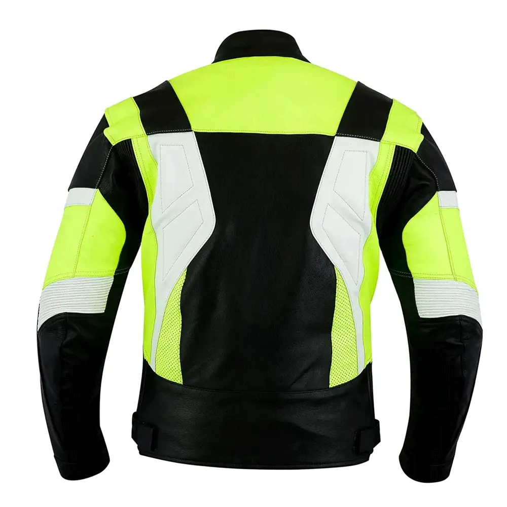 Turbo Leather Motorcycle Jacket