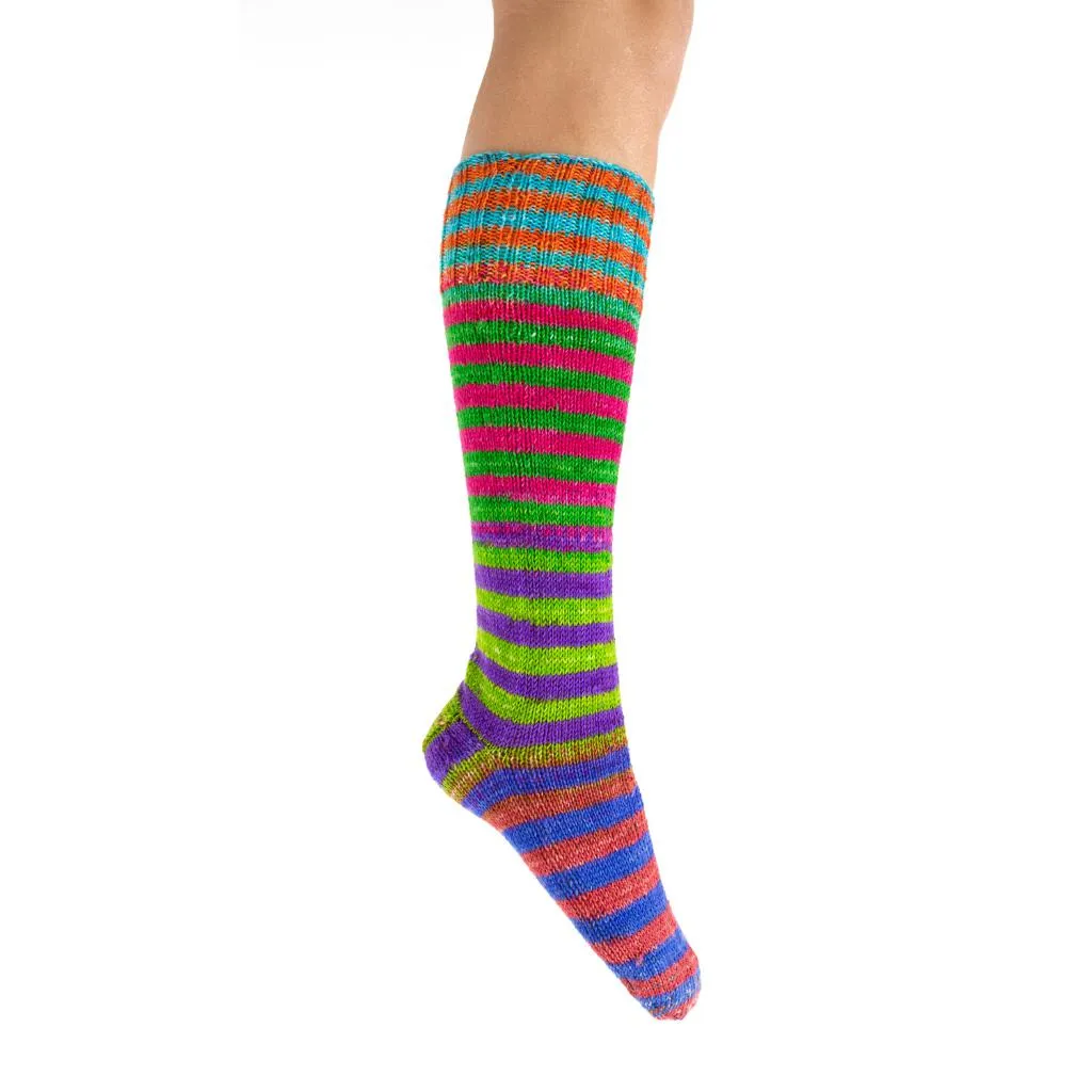 Uneek Sock Kits | 20 Unique Color Combinations | Self Striping Sock Kits