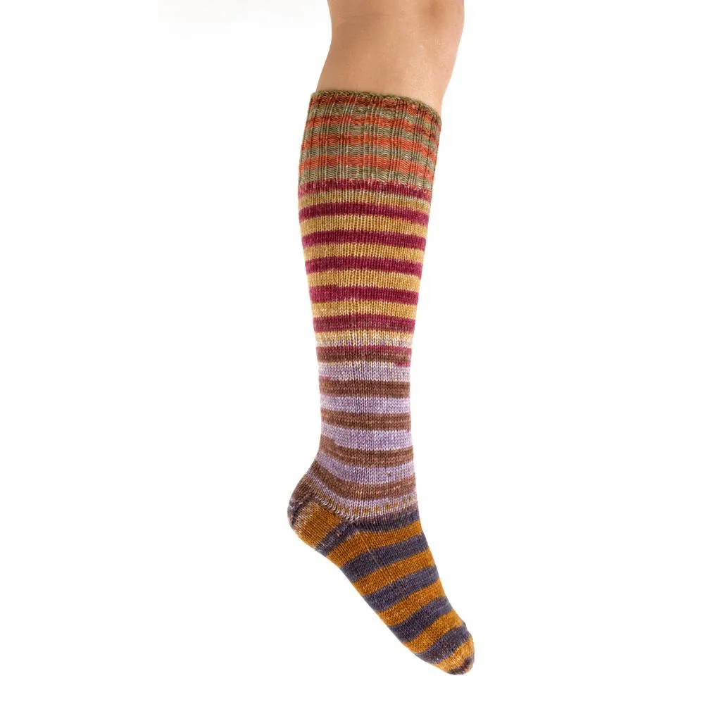 Uneek Sock Kits | 20 Unique Color Combinations | Self Striping Sock Kits