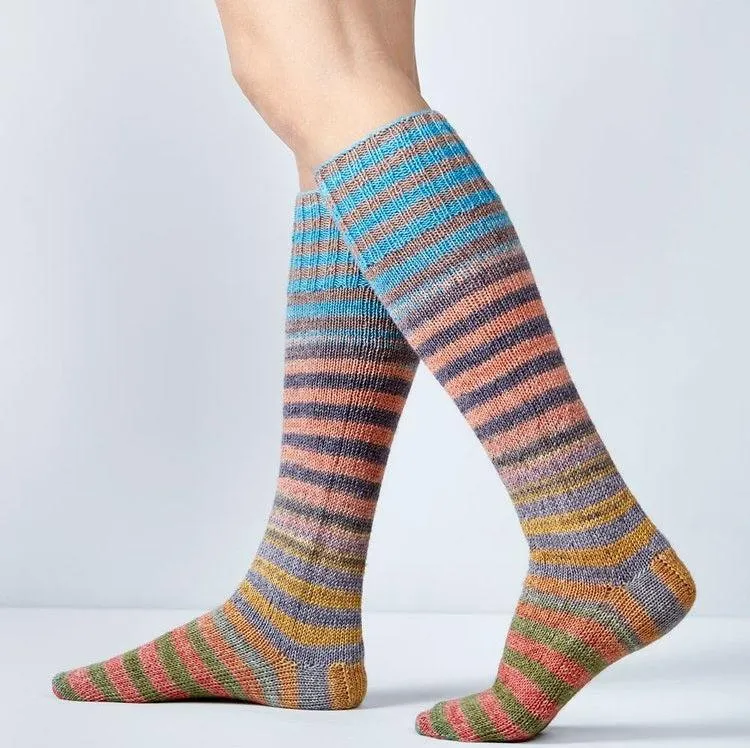 Uneek Sock Kits | 20 Unique Color Combinations | Self Striping Sock Kits