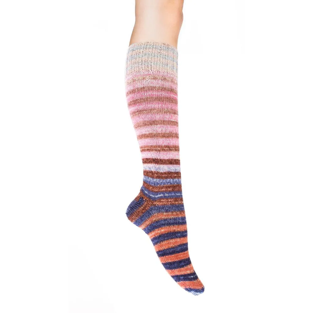 Uneek Sock Kits | 20 Unique Color Combinations | Self Striping Sock Kits