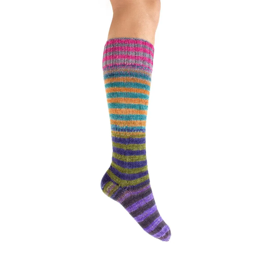 Uneek Sock Kits | 20 Unique Color Combinations | Self Striping Sock Kits