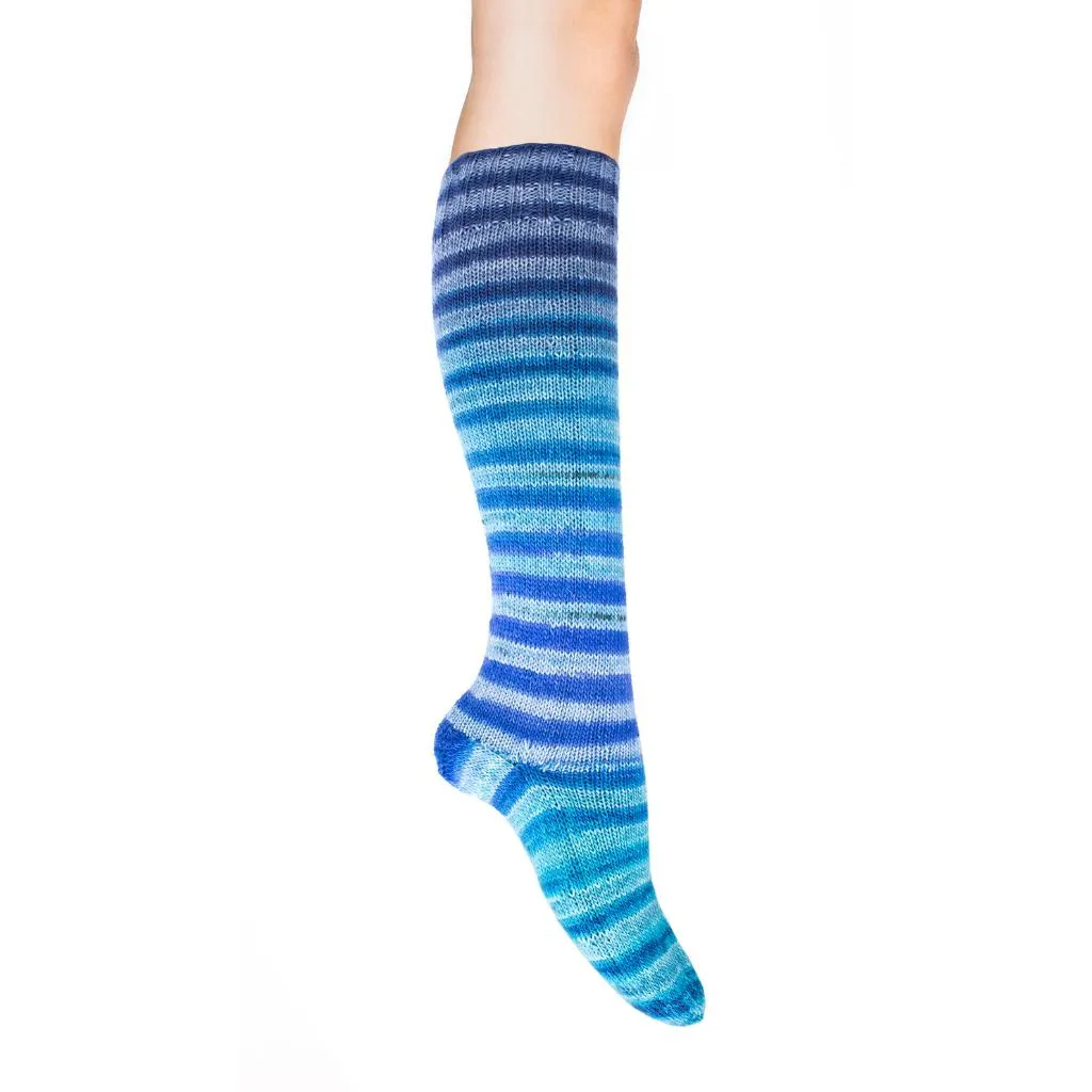 Uneek Sock Kits | 20 Unique Color Combinations | Self Striping Sock Kits