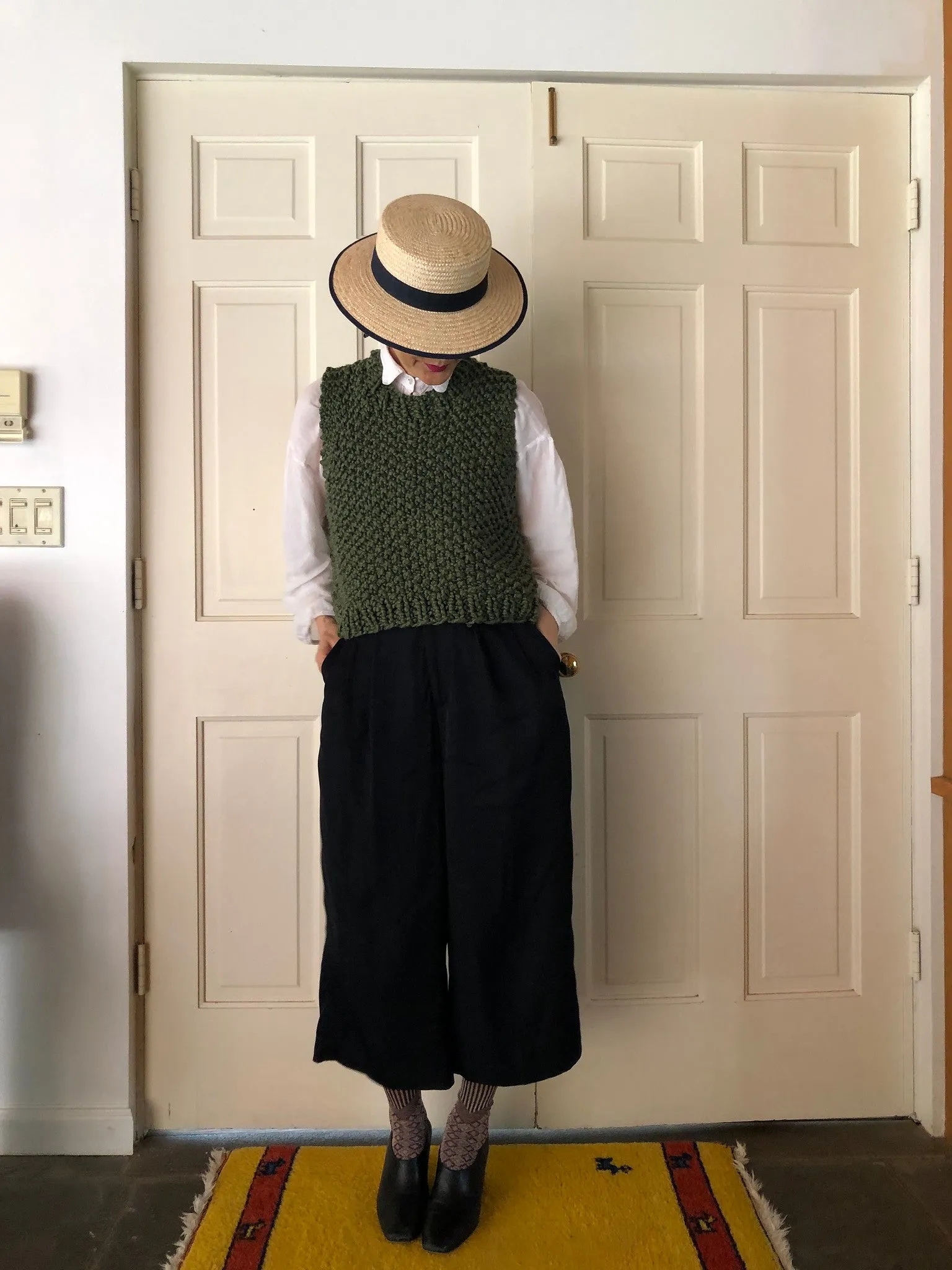 Video Class: How To Knit Easy Vest Step-by-Step