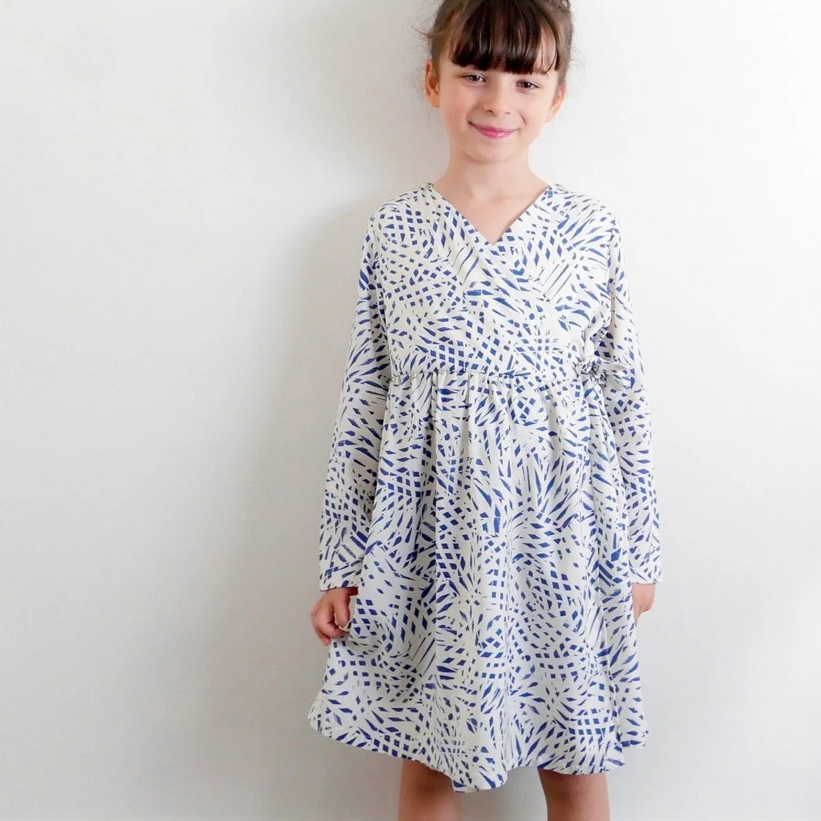 VIOLETTE dress - Girl 3/12Y - Paper Sewing Pattern