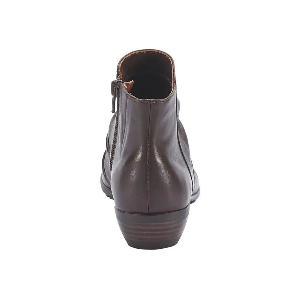 Walking Cradles Esme Brown Nappa Leather Bootie (Women's)