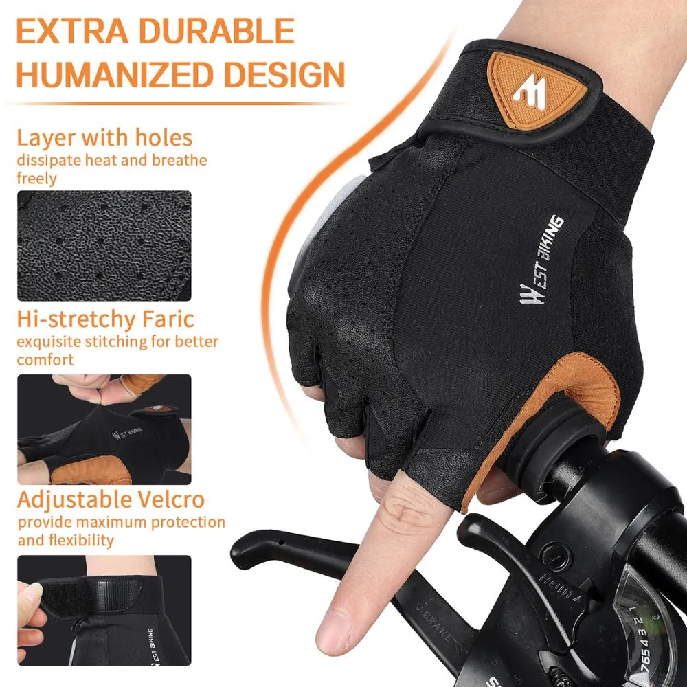 WEST BIKING Men/Women Cycling Gloves