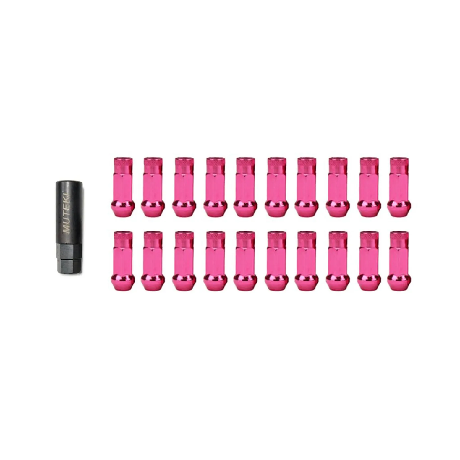 Wheel Mate Muteki SR48 Open End Lug Nuts-Pink 12x1.25 48mm for 2009  Nissan 370Z (whm32905K)