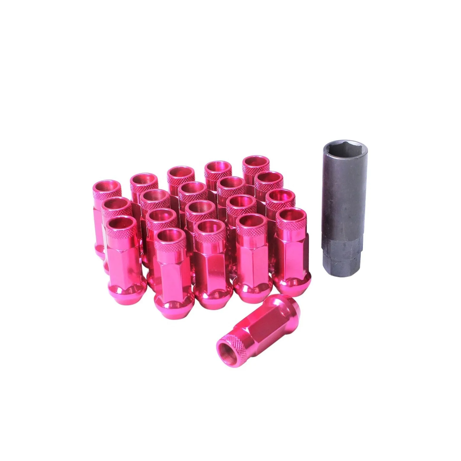 Wheel Mate Muteki SR48 Open End Lug Nuts-Pink 12x1.25 48mm for 2009  Nissan 370Z (whm32905K)