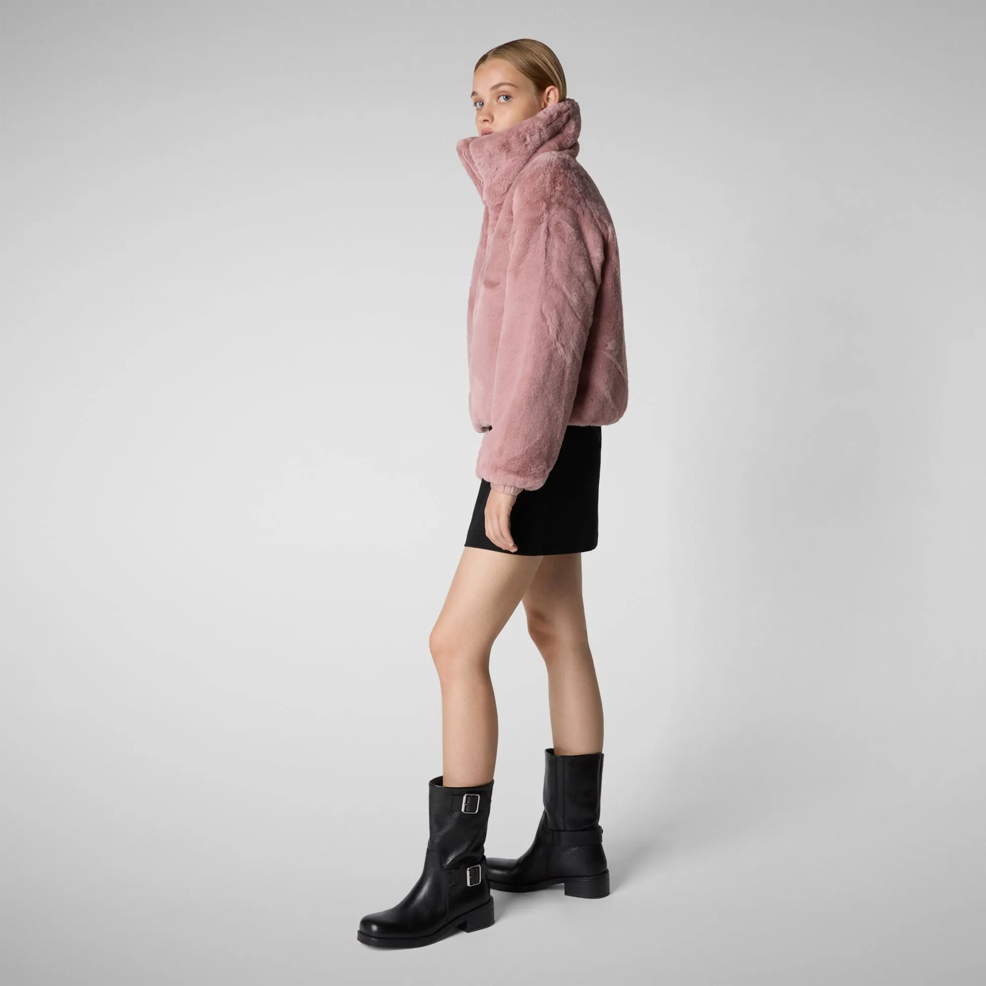 Women's jacket jeon in blush pink