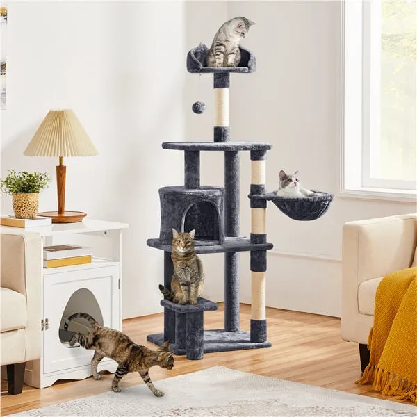 Yaheetech 57″ Tall Cat Tree