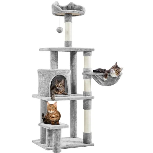 Yaheetech 57″ Tall Cat Tree