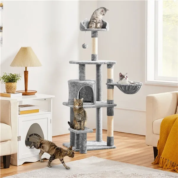 Yaheetech 57″ Tall Cat Tree