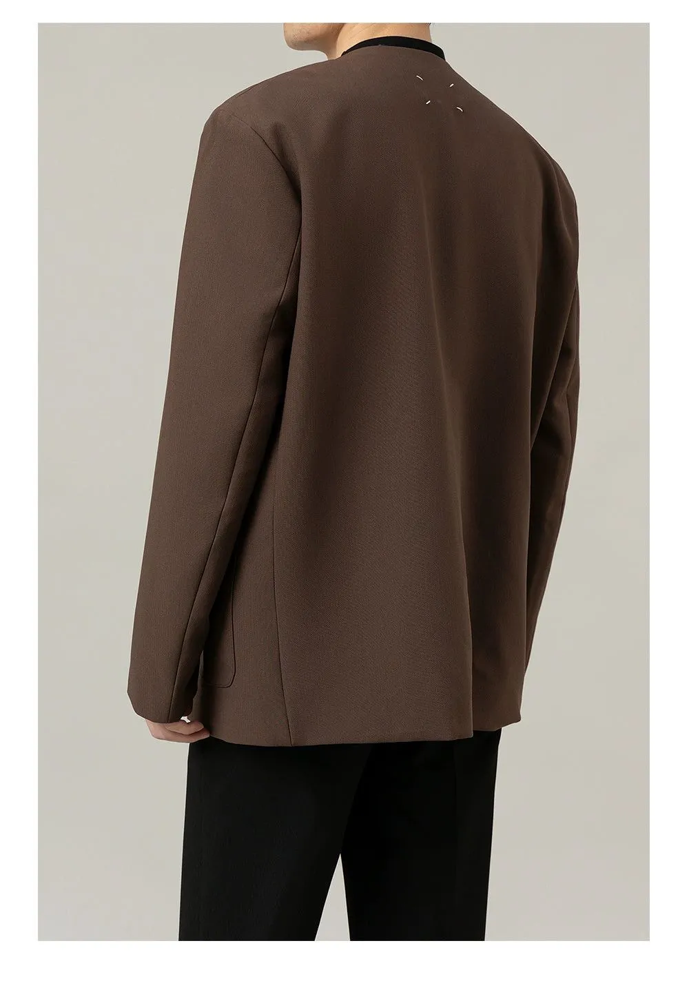 Zhou Sleek Two-Pocket Blazer