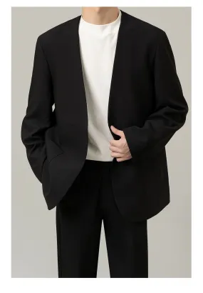 Zhou Sleek Two-Pocket Blazer