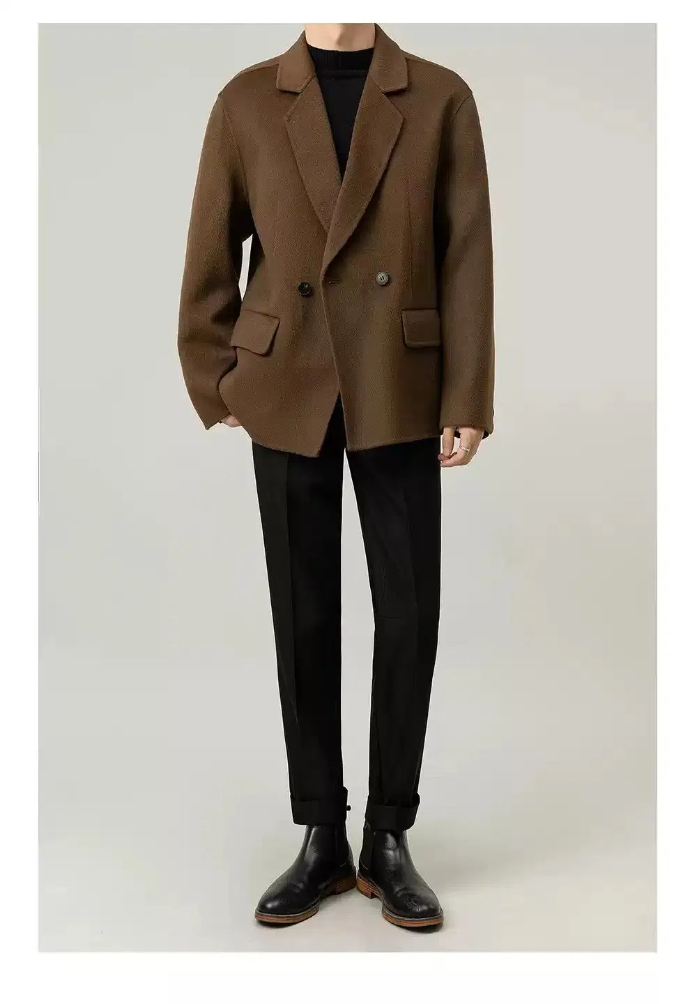 Zhou Sleek Woollen Blazer