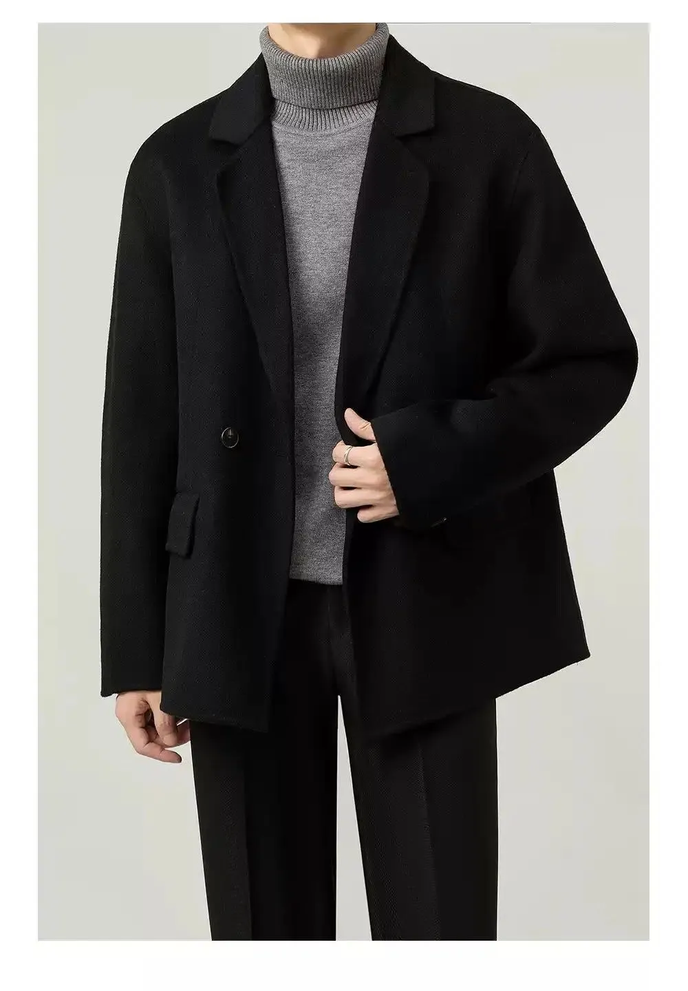 Zhou Sleek Woollen Blazer